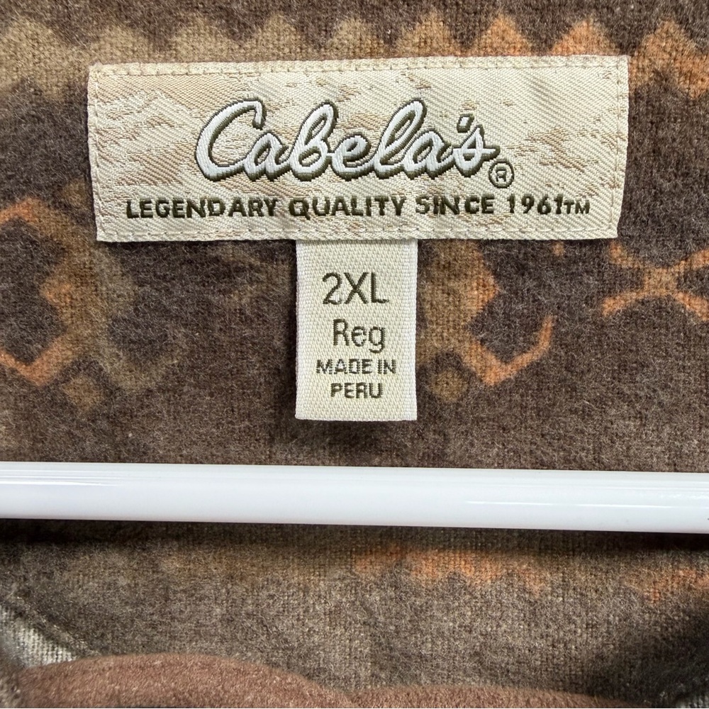 Western Horse Aztec Flannel! Vintage! Like NEW! 🐎 💥 - Picture 2 of 10